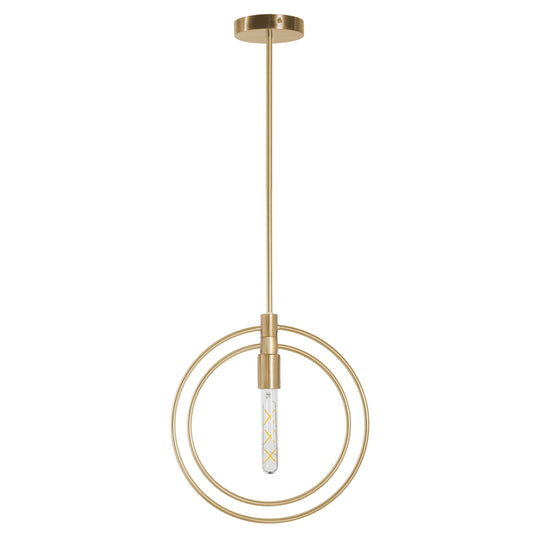 Paradise Zone - Nyla Single Light Brass Pendant