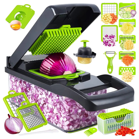 14 in 1 Multifunctional Food Chopper and Slicer