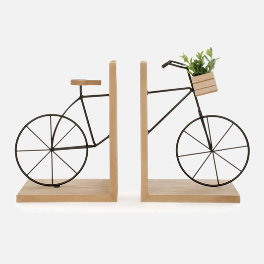 Paradise Zone - Set of 2 Bicycle Bookends