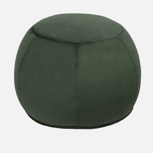 Paradise Zone - Kami Round Ottoman Green