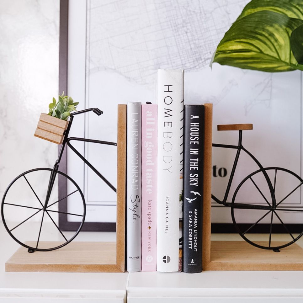 Paradise Zone - Set of 2 Bicycle Bookends