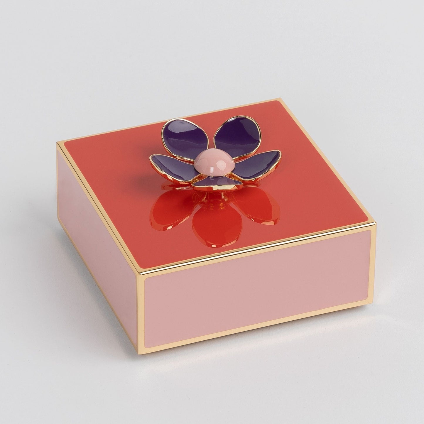 Paradise Zone - Make it Pop Floral Jewelry Box by Kate Spade - Red and Pink