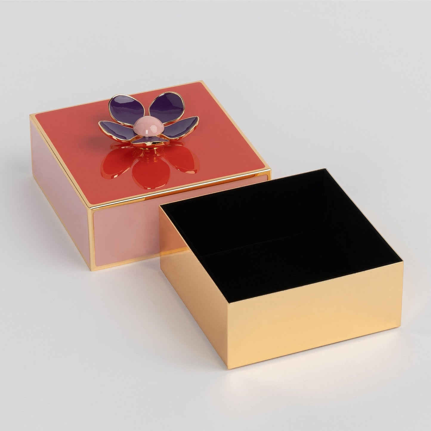 Paradise Zone - Make it Pop Floral Jewelry Box by Kate Spade - Red and Pink