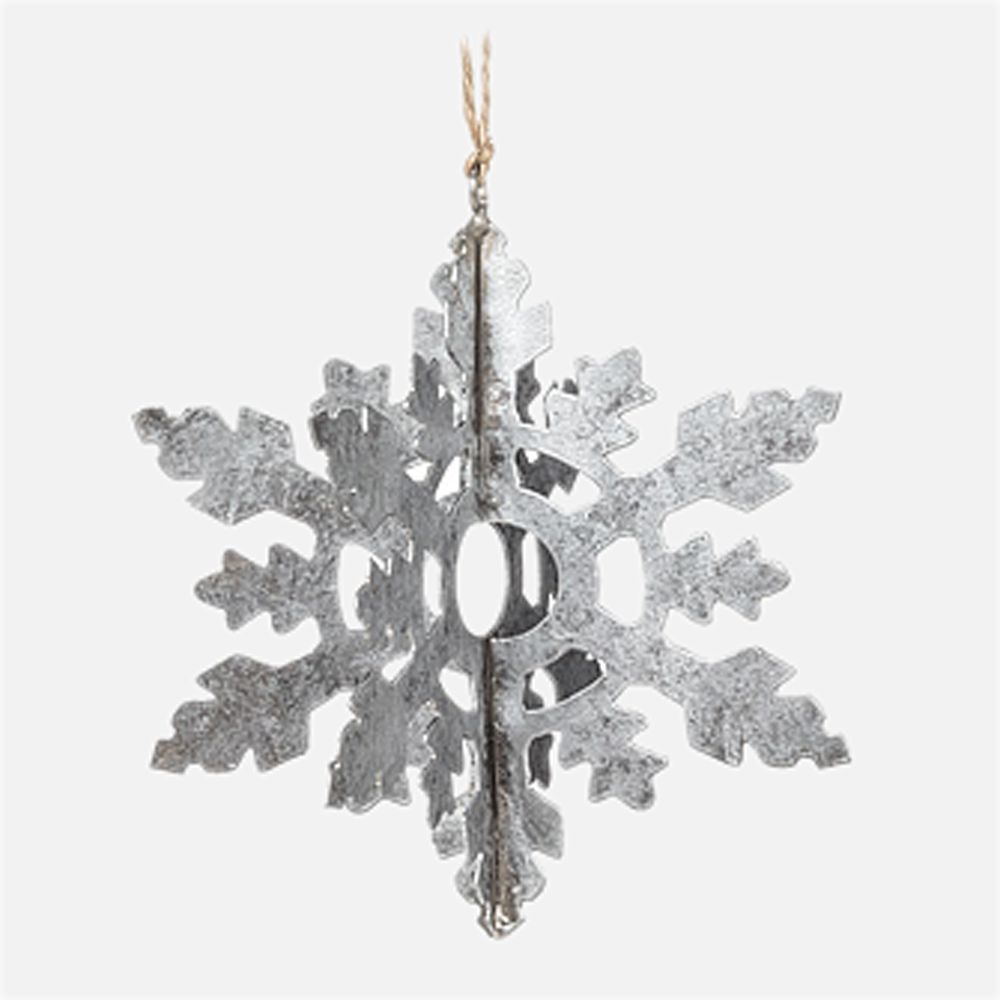 Paradise Zone - 3D Snowflake Ornament - 6"